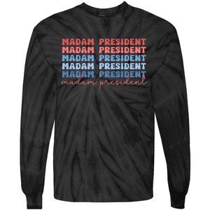 Madam President Tie-Dye Long Sleeve Shirt