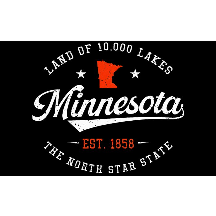 Minnesota Pride Minnesota Lover Love Minnesota Bumper Sticker