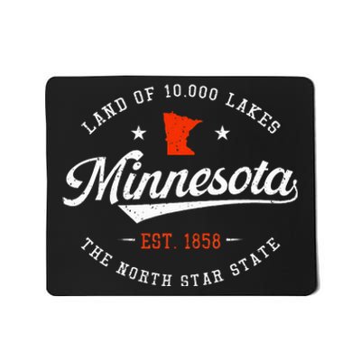 Minnesota Pride Minnesota Lover Love Minnesota Mousepad