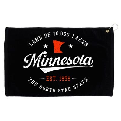 Minnesota Pride Minnesota Lover Love Minnesota Grommeted Golf Towel