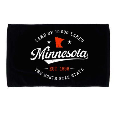 Minnesota Pride Minnesota Lover Love Minnesota Microfiber Hand Towel