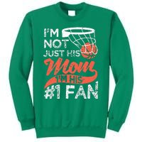 Mother Player Mothers Day Basketball Mom Number One Fan Sweatshirt