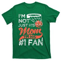 Mother Player Mothers Day Basketball Mom Number One Fan T-Shirt