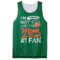 Mother Player Mothers Day Basketball Mom Number One Fan Mesh Reversible Basketball Jersey Tank