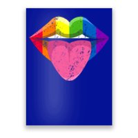 Mouth Pride Month Lgbtq+ Lgbt Lips Meaningful Gift Poster