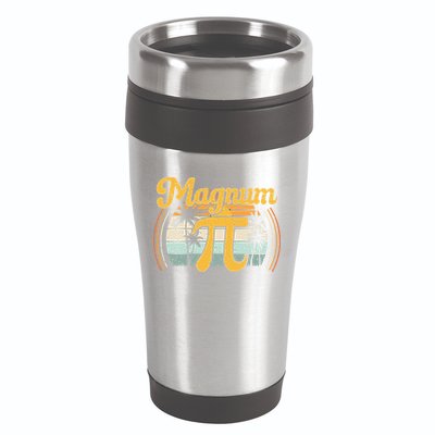 Magnum Pi Math Pi Day Retro math teacher 16oz Travel Tumbler