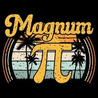 Magnum Pi Math Pi Day Retro math teacher 16oz Travel Tumbler