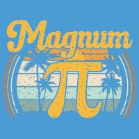 Magnum Pi Math Pi Day Retro math teacher Tie Dye Hoodie