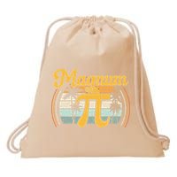 Magnum Pi Math Pi Day Retro math teacher Drawstring Bag