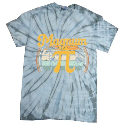 Magnum Pi Math Pi Day Retro math teacher Tie-Dye T-Shirt