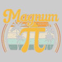 Magnum Pi Math Pi Day Retro math teacher Tie-Dye T-Shirt