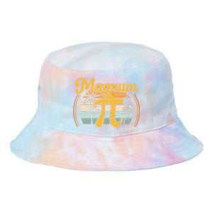 Magnum Pi Math Pi Day Retro math teacher Tie Dye Newport Bucket Hat