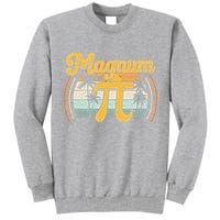 Magnum Pi Math Pi Day Retro math teacher Tall Sweatshirt