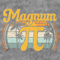 Magnum Pi Math Pi Day Retro math teacher Toddler Sweatshirt