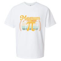 Magnum Pi Math Pi Day Retro math teacher Sueded Cloud Jersey T-Shirt