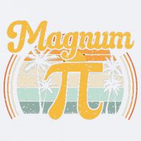 Magnum Pi Math Pi Day Retro math teacher Sueded Cloud Jersey T-Shirt