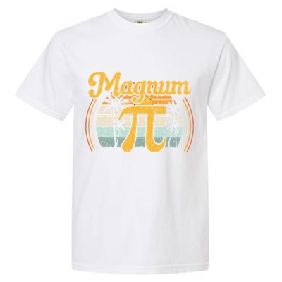 Magnum Pi Math Pi Day Retro math teacher Garment-Dyed Heavyweight T-Shirt