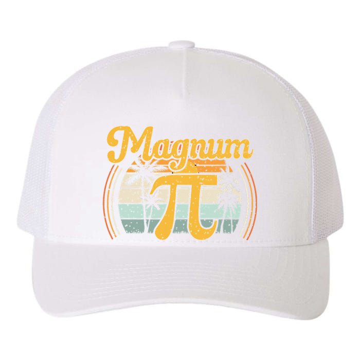 Magnum Pi Math Pi Day Retro math teacher Yupoong Adult 5-Panel Trucker Hat