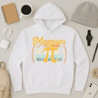Magnum Pi Math Pi Day Retro math teacher Hoodie