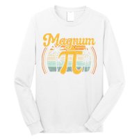 Magnum Pi Math Pi Day Retro math teacher Long Sleeve Shirt