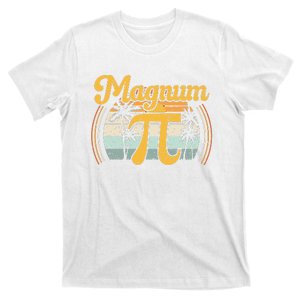 Magnum Pi Math Pi Day Retro math teacher T-Shirt