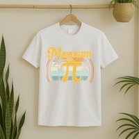 Magnum Pi Math Pi Day Retro math teacher T-Shirt