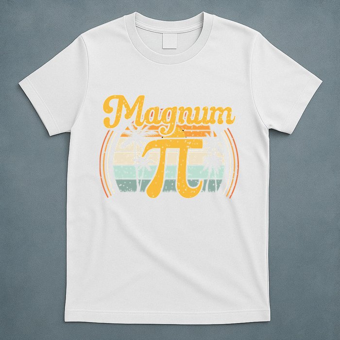 Magnum Pi Math Pi Day Retro math teacher T-Shirt