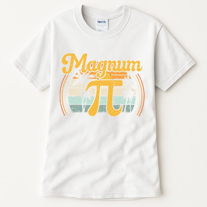 Magnum Pi Math Pi Day Retro math teacher Tall T-Shirt