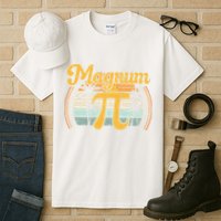 Magnum Pi Math Pi Day Retro math teacher Tall T-Shirt