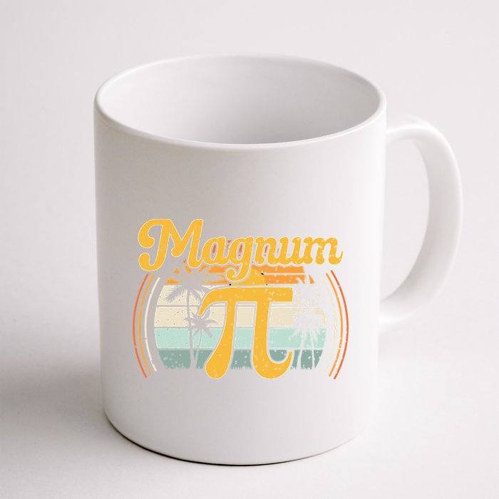 Magnum Pi Math Pi Day Retro math teacher Mug