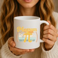 Magnum Pi Math Pi Day Retro math teacher Mug