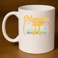 Magnum Pi Math Pi Day Retro math teacher 11oz C Handle Ceramic Mug