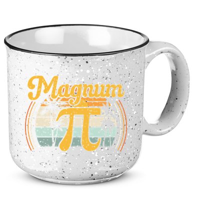 Magnum Pi Math Pi Day Retro math teacher 15oz Campfire Ceramic Mug
