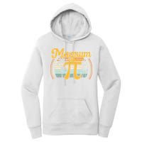 Magnum Pi Math Pi Day Retro math teacher Women's Pullover Hoodie