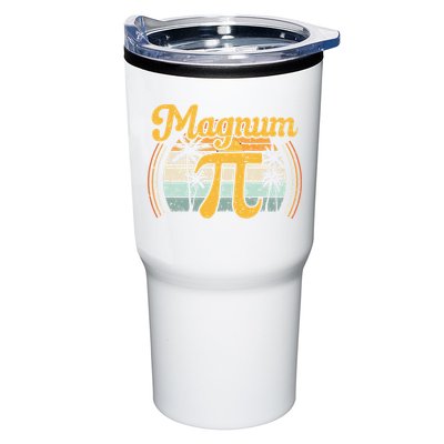 Magnum Pi Math Pi Day Retro math teacher Tumbler