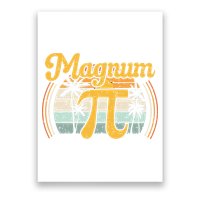 Magnum Pi Math Pi Day Retro math teacher Poster