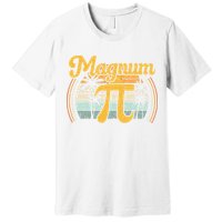 Magnum Pi Math Pi Day Retro math teacher Premium T-Shirt
