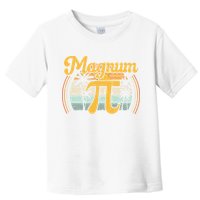 Magnum Pi Math Pi Day Retro math teacher Toddler T-Shirt