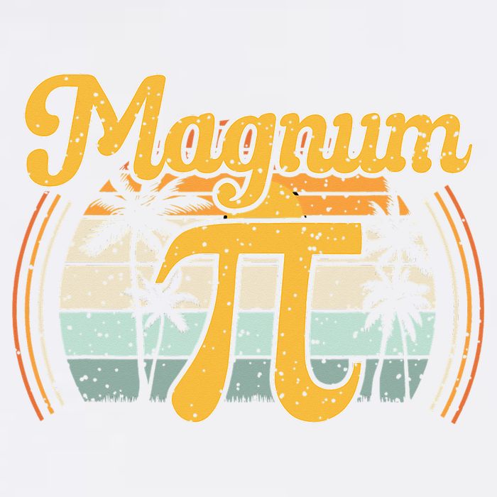 Magnum Pi Math Pi Day Retro math teacher Toddler T-Shirt