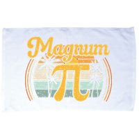 Magnum Pi Math Pi Day Retro math teacher Microfiber Hand Towel