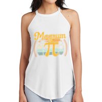 Magnum Pi Math Pi Day Retro math teacher Women's Perfect Tri Rocker Tank