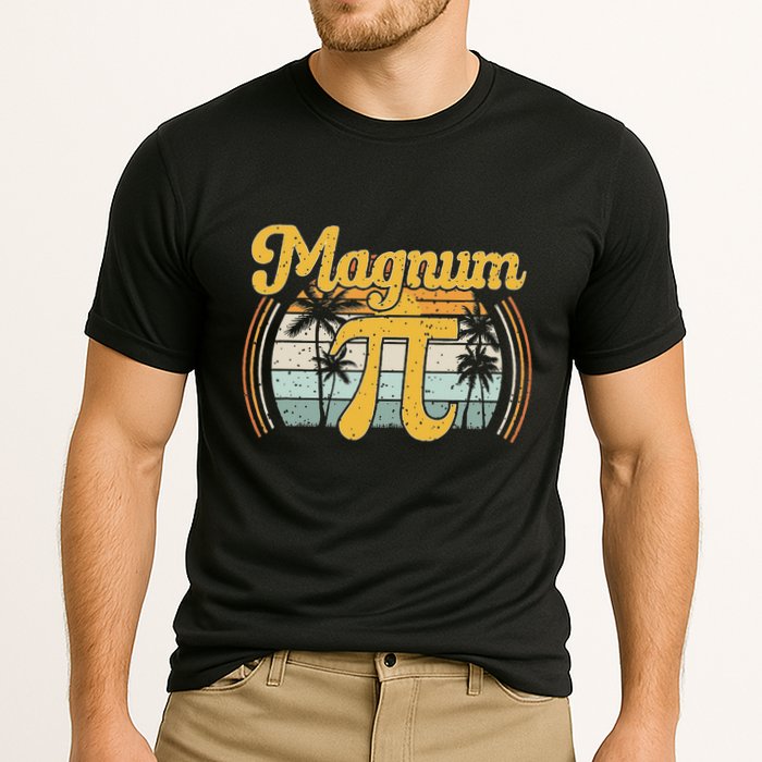 Magnum Pi Math Pi Day Retro Performance Shirt