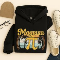 Magnum Pi Math Pi Day Retro Hoodie