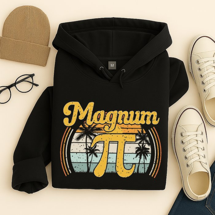 Magnum Pi Math Pi Day Retro Hoodie