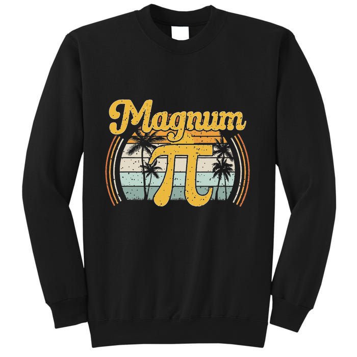 Magnum Pi Math Pi Day Retro Sweatshirt