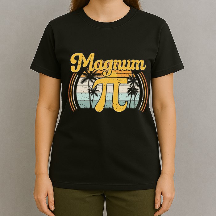 Magnum Pi Math Pi Day Retro T-Shirt