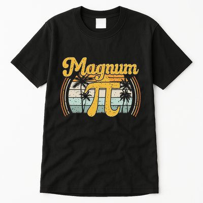 Magnum Pi Math Pi Day Retro Tall T-Shirt