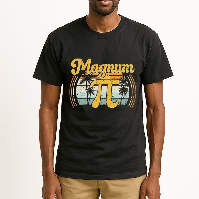 Magnum Pi Math Pi Day Retro Tall T-Shirt