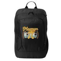 Magnum Pi Math Pi Day Retro City Backpack