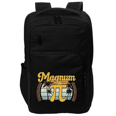 Magnum Pi Math Pi Day Retro Impact Tech Backpack